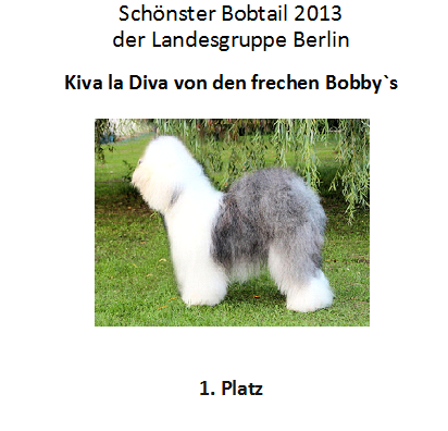 Bobby 1. Platz